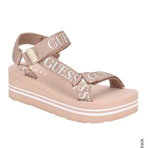 Guess Avin Platform Sandals- 7.5